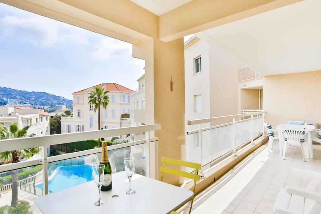 Bright One Bdrm Apartment A/C-Swimming Pool/Congress By Olidesi Cannes Exterior photo